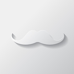 Hipster moustaches icon