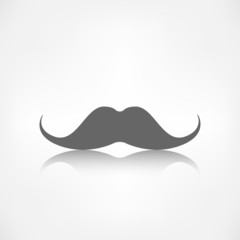 Hipster moustaches icon