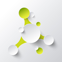 Cloud computing background with web icons. Social network.