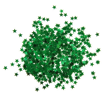 The Green Confetti Stars
