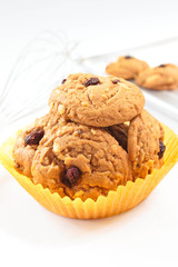 Oatmeal raisin cookies.