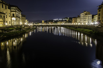 Fototapeta na wymiar Florence night view