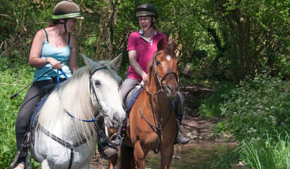 Ride through the countryside