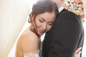 attractive couple portraits