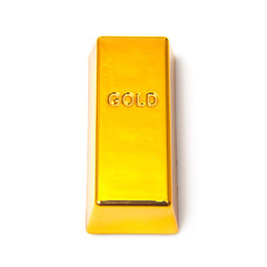 Gold bar or ingot