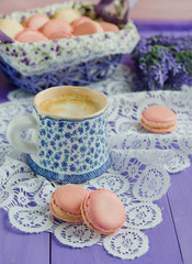 Colored macaroon