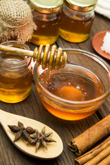 Honey and spa treatment