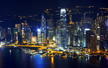 Fototapeta na wymiar hong kong city