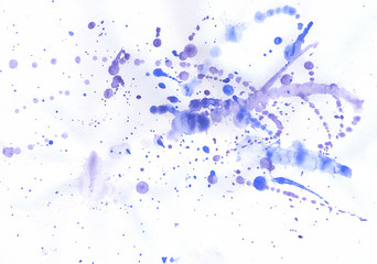 Naklejka premium Blue Paint Background