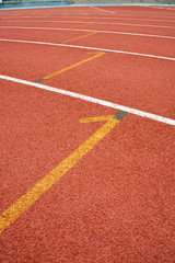 Fototapeta premium Athletics Track Lane