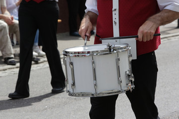trommler bei einem fest