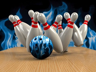 Bowling  Game Strike rot