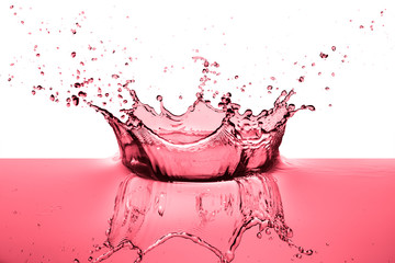 red wine splashing as celebration abstract