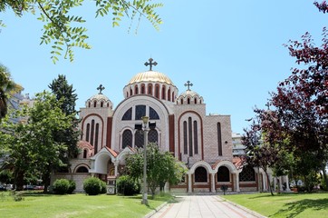 Fototapeta na wymiar Saints Cyril and Methodius Church (Thessaloniki)
