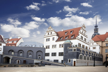 Dresden cityscape, Germany.