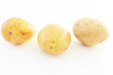 新鮮なジャガイモ