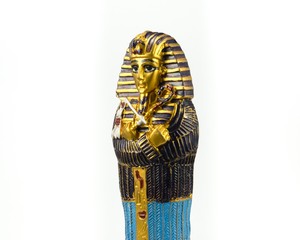 Egyptian golden pharaohs mask