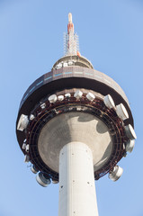 Fototapeta na wymiar Torrespana Broadcasting Tower, Madrid (Spain)