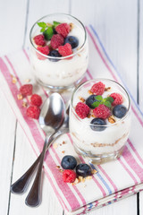 Blueberry yogurt