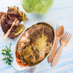baked cabbage rolls