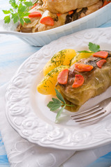 baked cabbage rolls