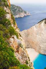 Shipwreck Bay,Navagio Beach,  Zakynthos, Greece