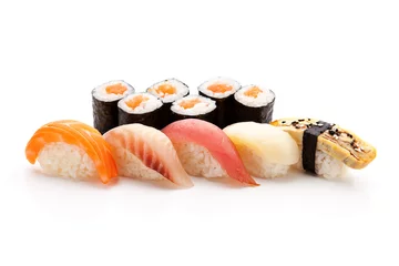 Foto op Plexiglas Japanese sushi © Artem Mykhailichenko