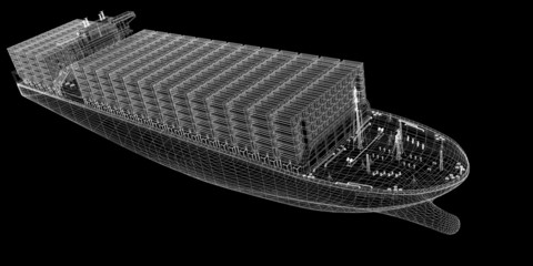 Container Ship Cargo
