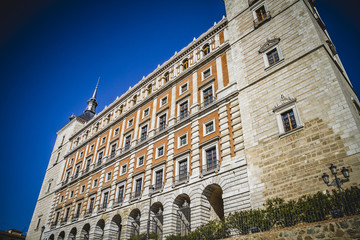 toledo alcazar fortress destroyed during the Spanish Civil War