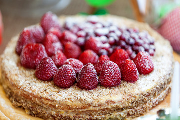homemade strawberry pie