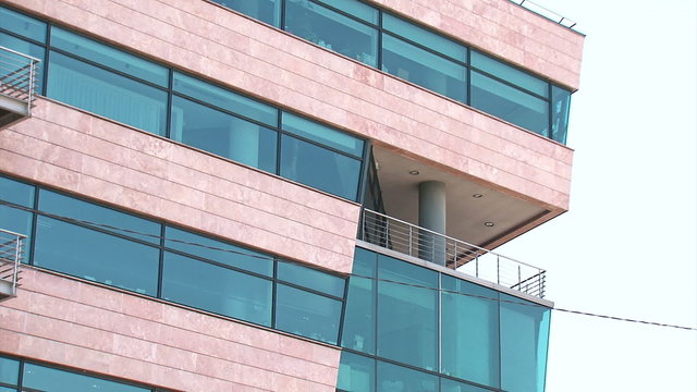 Office building establishing shot