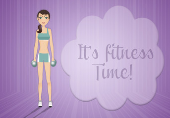 It's fitness time