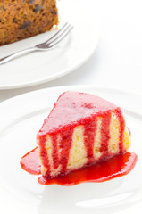 Strawberry cheesecake