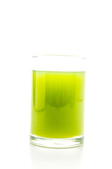 Kiwi juice glass