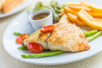 Barramundi steak