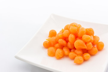 Ancient Thai dessert, Thai sweet dessert.