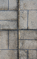 concrete block pavement