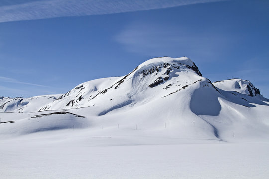 Winter auf dem Vikafjellet