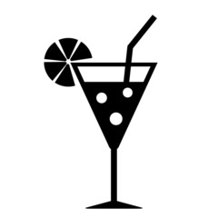 Cocktail glass icon