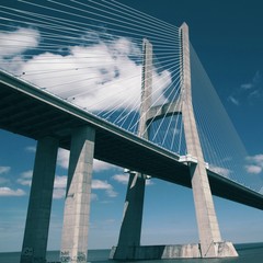 Vasco-da-Gama-Brücke Lissabon