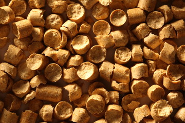 Wooden pellets