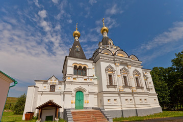 Fototapeta na wymiar Saint Elizabeth church (1895) in Dmitrov, Russia