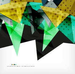 Futuristic shapes vector abstract background