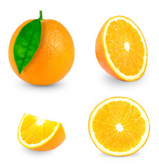 fresh orange