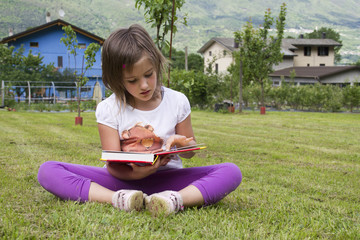 girl reading