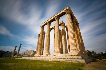 Foto op Canvas Temple of Zeus in Athens. © milangonda