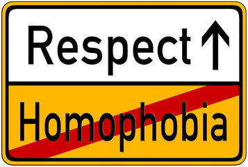 Respect->Homophobia