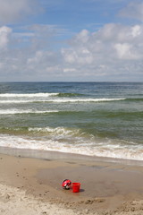 Fototapeta na wymiar Baltic sea near Nida