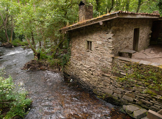 Old mill on the river