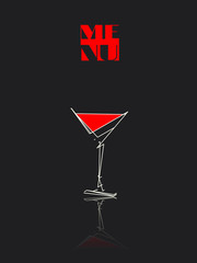 drink menu design